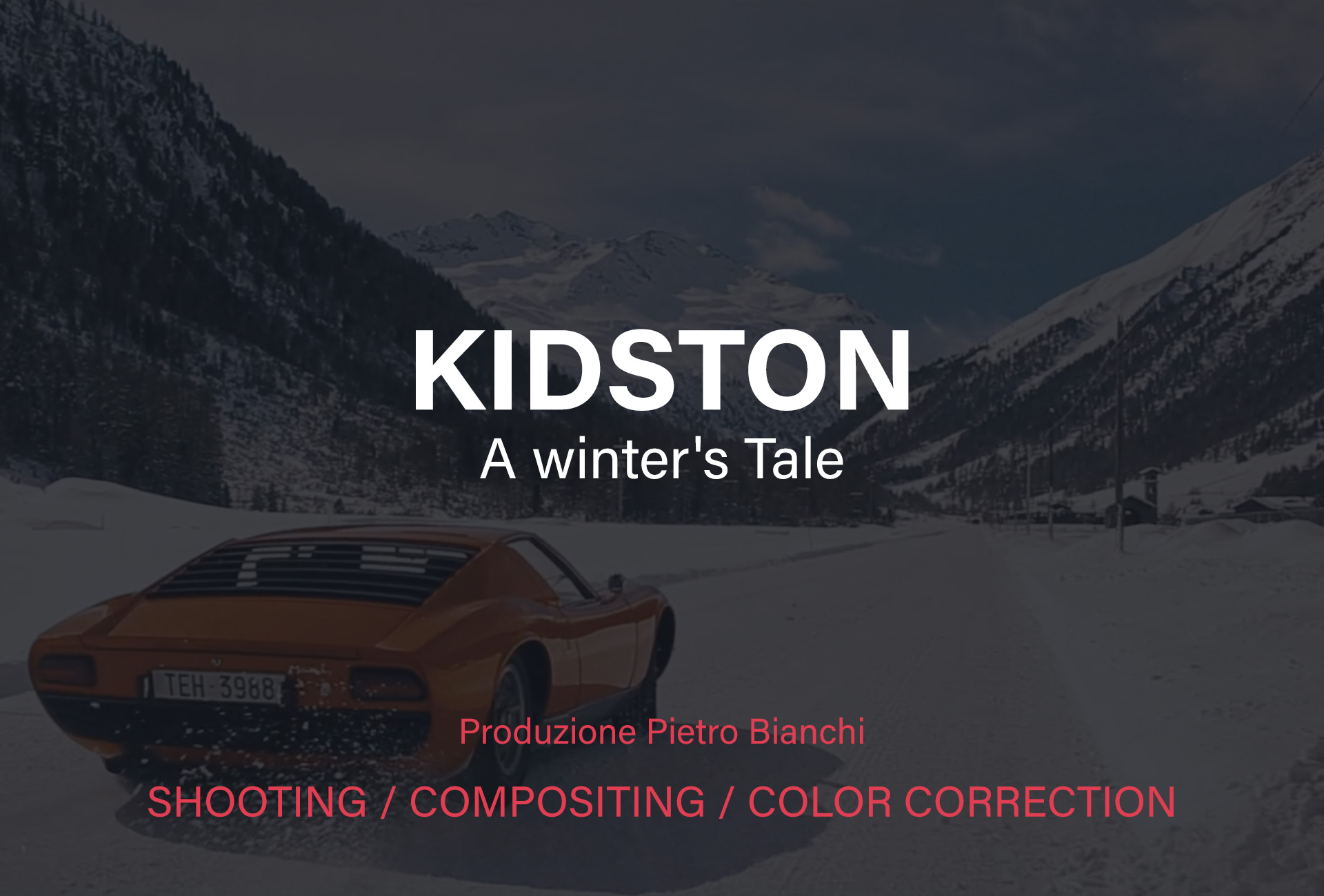 Kidston – A winter’s Tale